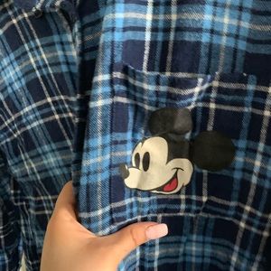 Forever 21 Tops - Mickey Mouse flannel Forever 21 Tops - Mickey Mouse flannel